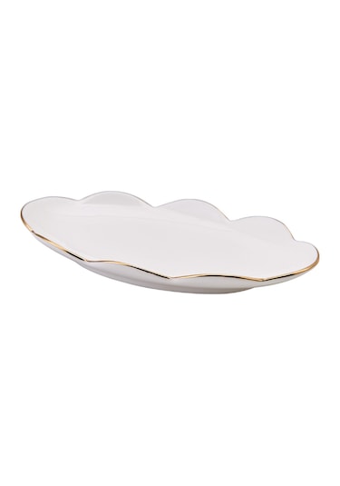 Emsan 6 Kişilik 32 Parça Çiçek Kahvaltı Takımı Beyaz