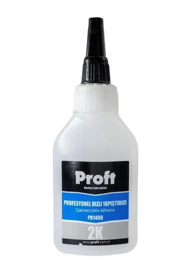 Proft Pr1400 Mdf Japon 2k Hızlı Yapıştırıcı Sıvısı 100 Gr