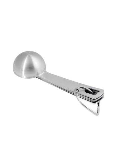 Kuru Ve Sıvı Malzemeleri Ölçmek İçin 9'lu Paslanmaz Çelik Ölçü Kaşıkları Seti