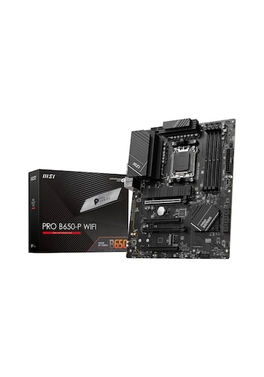 Msı Pro B650-p Wıfı Ddr5 Hdmı Dp Pcıe 16x V4.0 Am5 Atx