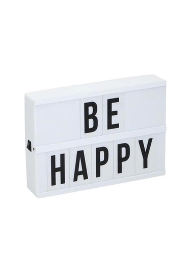 Buffer Sinematik Lightbox Dekorasyon Aydınlatma Aksesuarları A5 Boyut Çok Renkli