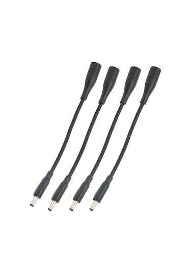 Ximistore9 Dell Dizüstü Bilgisayarları İçin 4 Adet Dc 7.4x5.0mm'den 4.5x3.0mm'ye Pinli Adaptör Kablosu - Plug & Play, Dayanıklı Abs Malzeme