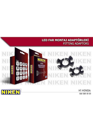 Nıken Led Far Montaj Adaptoru H1 Honda L01 AOD-NIKEN 061 001 01 01