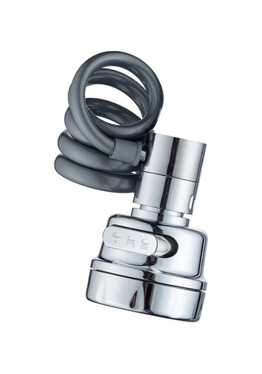 Mintev Spiral Hortumlu 3 Fonksiyonlu Tasarruflu Musluk Ucu