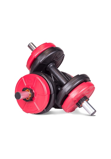 Dambıl Seti Blackred 6 İn 1 Fitness Set 11 Kg