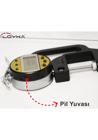 Loyka 5317-25 Mikrometre Kalınlık Komparatörü 0.01 Mm