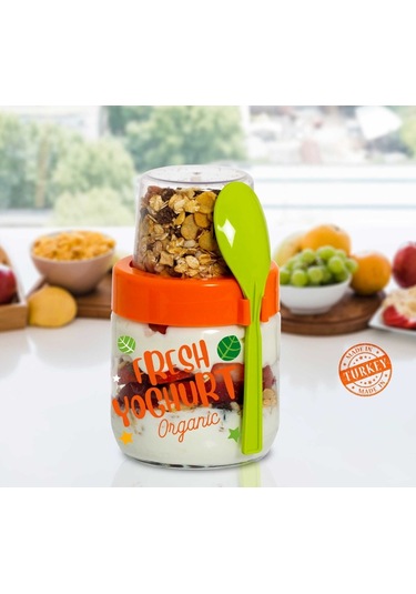 Herevin Cam Müsli Kavanozu 425 CC