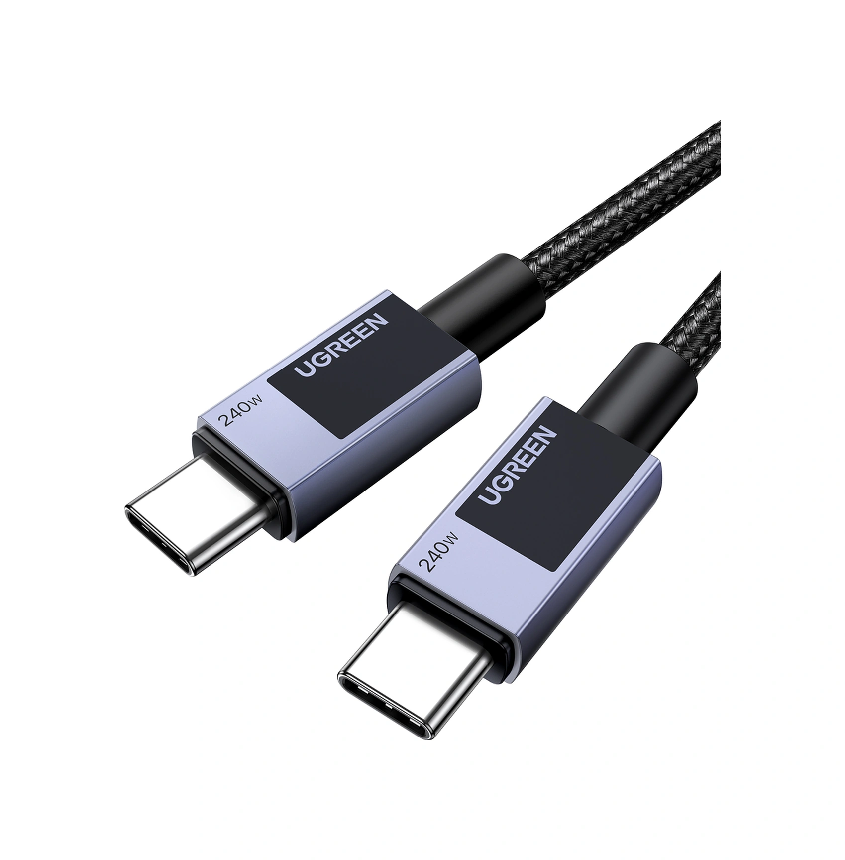 Ugreen Usb-c To Usb-c 240w Pd Hızlı Şarj Kablosu, Uzay Grisi, 1m, 45067 -