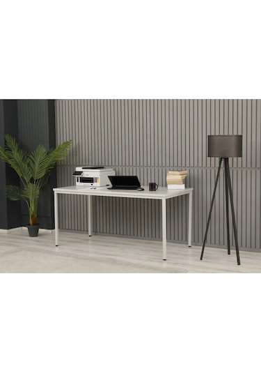Arpelia Çalışma Masası 160x80x75 Cm Gri