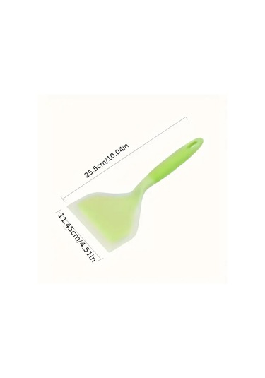 Awesomestore Mavi Çok Amaçlı Silikon Spatula: Yapışmaz, Isıya Dayanıklı, Pancake Biftek Izgara İçin Mavi