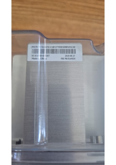 Lenovo Sr650 Cpu Heatsink 01kp654 With Hard Black Plastic Cage