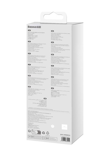 Baseus Ultrastable Serisi Masaüstü Dizüstü Bilgisayar Standı Alüminyum Alaşımlı 4 Vites Ayarlanabilir Dizüstü Bilgisayar Braketi - Uzay Grisi
