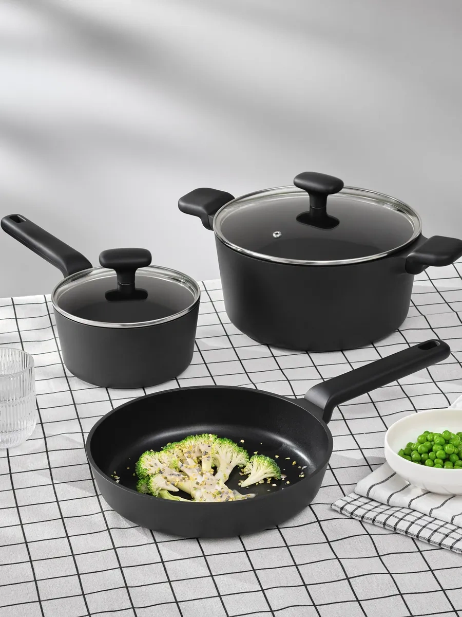 Pragma Talog 22 Cm Yapışmaz Kaplamalı Alüminyum Tava 301131950 Siyah