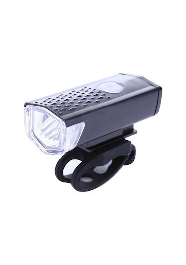 Usb Şarjlı Bisiklet Ön - Arka Far Stop Lambası Seti Çok Renkli