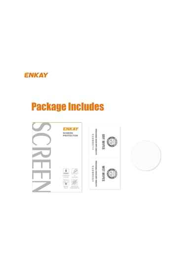 Garmin Swim 2 İçin Enkay Hat-prince 0.2mm 9h 2.15d Kavisli Kenar Temperli Cam Ekran Koruyucu Film İzle