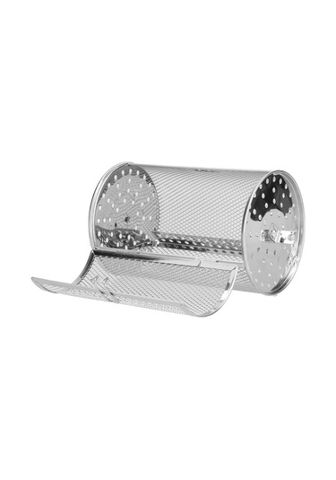 Dofolink 360 Derece Döner Paslanmaz Çelik Fırın Sepeti - Fıstık, Kahve Fıstığı, Kestane Pişirme Aleti - Elektrikli Fırın Ve Air Fryer Uyumlu 12x18cm Diğer