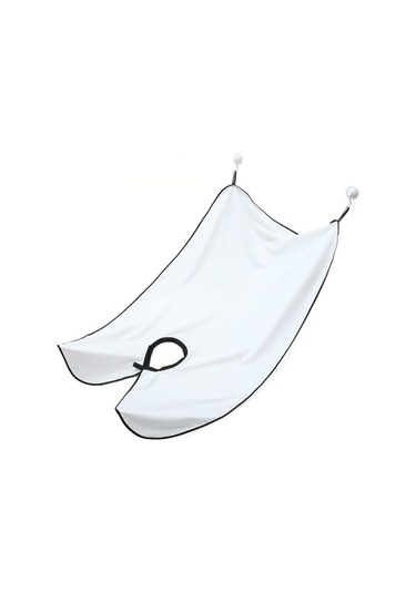 Beyaz Sakal Tıraş Önlük Önlük Düzeltici Tutucu Raf Saç Tıraş Önlük Tıraş Tıraş Makinesi Tutucu Banyo Organizatör Hediye Adam Için Güzel Ve Pratik Beyaz