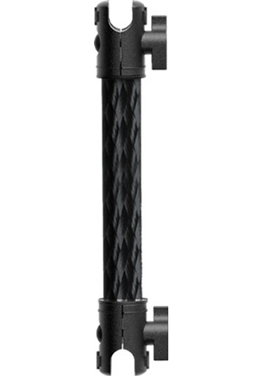 Araç Telefonu Dağı Uzatma Kolu Çift Mafsallı Döner Ayar Karbon Fiber Braketi Biyel, Model: 20mm Top Kafa İçin 140mm