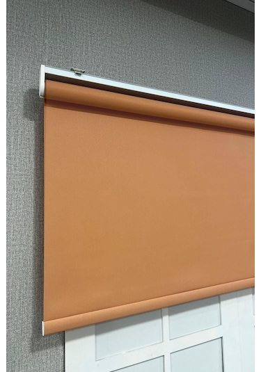 Stor Perde İthal Mat Polyester Turuncu P1470 Turuncu