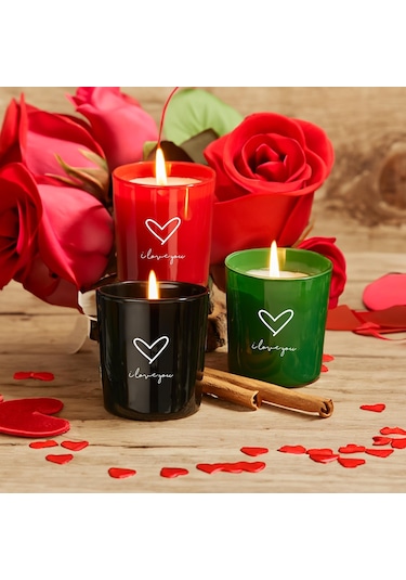 Selka Home Parole Cam Bardak Mum 3 x 110 G