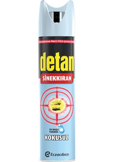 Detan Sinekkıran Su Bazlı 275 ML + Kokusuz Sinekkıran 275 ML