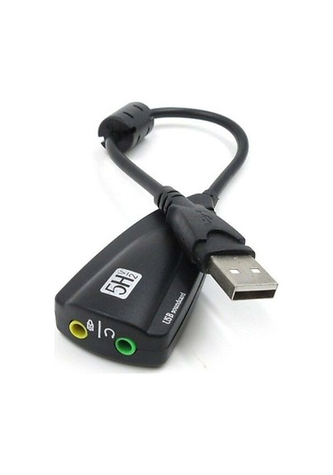 Gabble Gab-usc71 7.1 Kanal 15cm Siyah Usb Ses Kartı