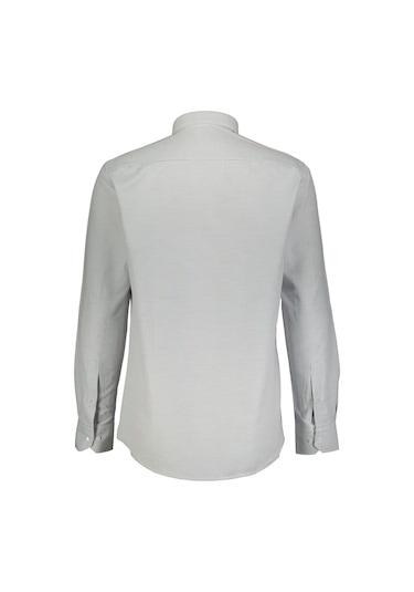Finesuits Erkek Armürlü Gömlek 2422103053.armdr Gri