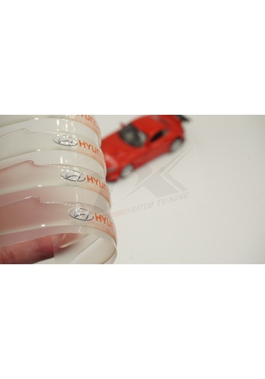 Hyundai Logo Kapı Kenarı Koruma Şeffaf Kauçuk 3M Band New Style