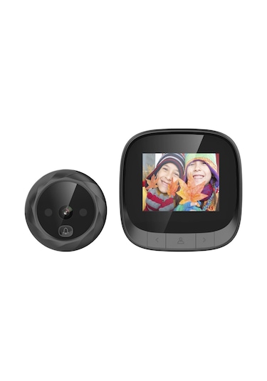 Akıllı Dijital Kapı Dürbünü Ve Zil Seti Sm-ınt-v24