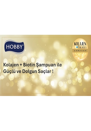 Hobby Şampuan Kolajen Mentol Kepekli Saç 480 Ml X 6 Adet
