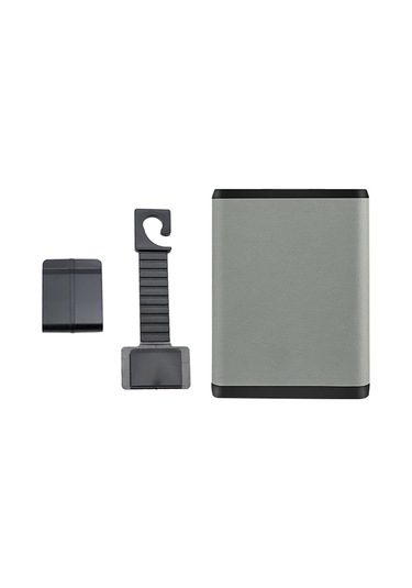 Çok Fonksiyonlu Araba Çöp Kovası Araba Koltuğu Arka Kapı Asılı Saklama Kutusu Gri