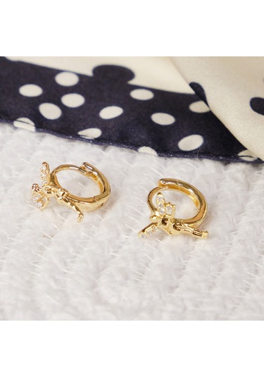 Lekka Design Kadın Kararmaz Lüks Melek Küpe