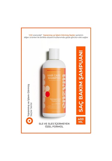 Kuru, Yıpranmış Ve Işlem Görmüş Saçlar Için Saç Bakım Şampuanı 400 Ml