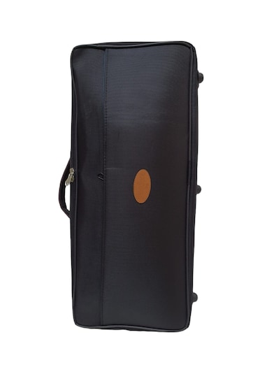 Profesyonel Evalı Kumaş Gigbag Çiftli Kemençe Kılıfı - Siyah Renk - Su Geçirmez