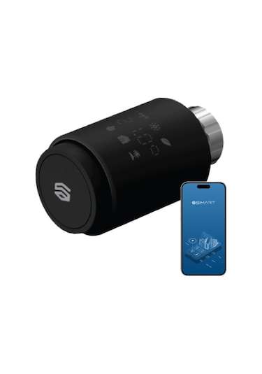 Şımart Akıllı Termostatik Radyatör Vanası Bluetooth Isı Ayarlı