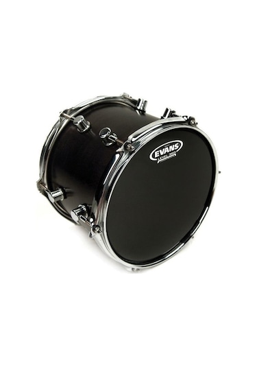 Evans Deri 10'' Onyx2 Tom Kumlu Siyah Çift Kat 15 Mil