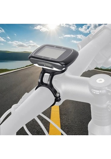 Novahub Alaşım Bisiklet Bilgisayarı Tutucu: Hafif, Dayanıklı, Evrensel Uyumlu - Siyah Siyah, Küçük Tasarım Siyah