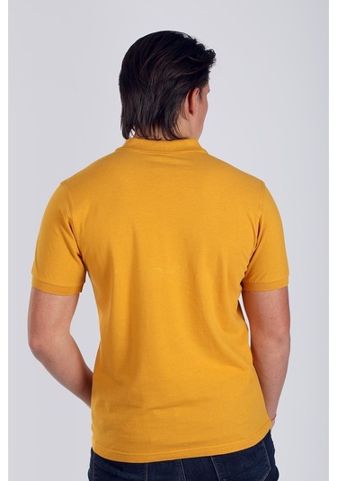 Lee Cooper Twıns 1 Erkek Pike Polo Yaka T-Shırt Hardal-17942-Hardal