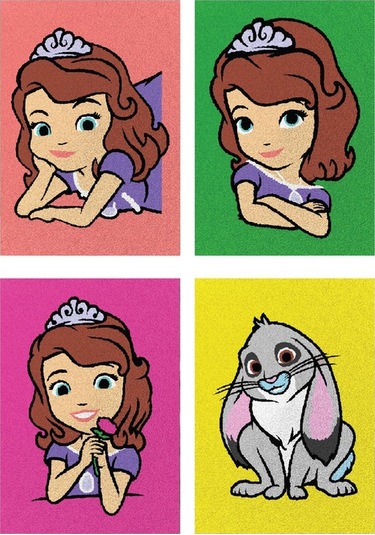 Disney Sofia Eğitici Ve Eğlenceli Kum Boyama Seti 4in1-red Castle Fm-11-e