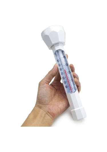 Springsun Kolay Okunabilir Yüzen Termometre - İpli Su Sıcaklık Ölçer Spa, Gölet & Jakuzi İçin