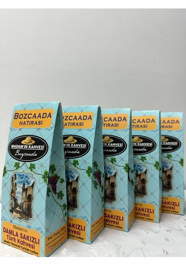 Damla Sakızlı Türk Kahvesi 5 Li Set Türk Kahvesi
