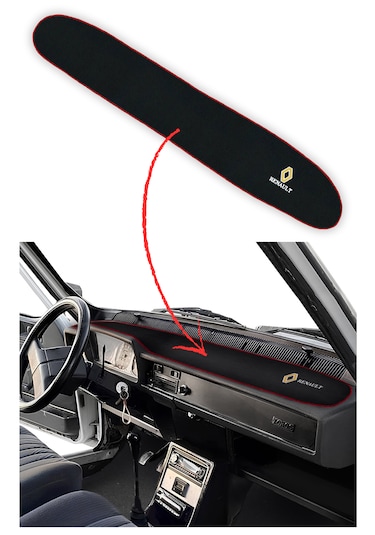 Renault 12 Toros Torpido Kaplama Halısı Örtüsü Renault 12 Toros Torpido Koruma Halısı