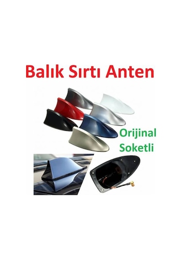 Noktaoto Tüm Araçlara Elektrikli Shark Köpekbalığı Balina Tavan Anteni