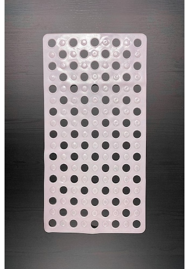 Banyo Paspası Pembe Silikon Kaymaz Vakumlu Duş Paspası Tropikhome Diğer