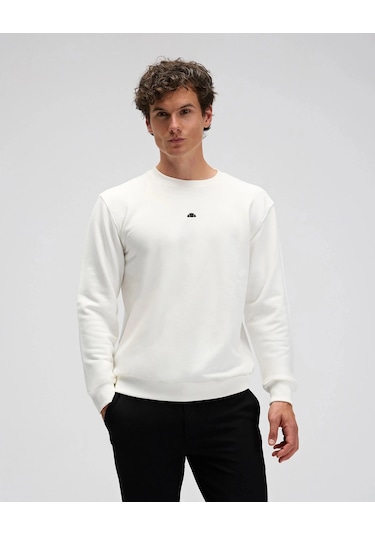 Ellesse Erkek Sweatshirt Em556 Ekru