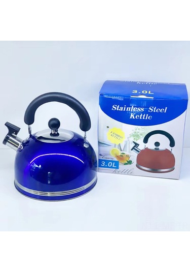 Mufunye 3l Evde Kullanım Inox Çay/ocak Çayı Kaynar Su Kavanozu, Yüksek Kaliteli Materyal, Sesli Uyarı Fonksiyonu