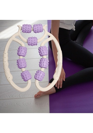 Homyl Golfçü Dirsek Omuz Bacaklar Için Masaj Aleti Menekşe