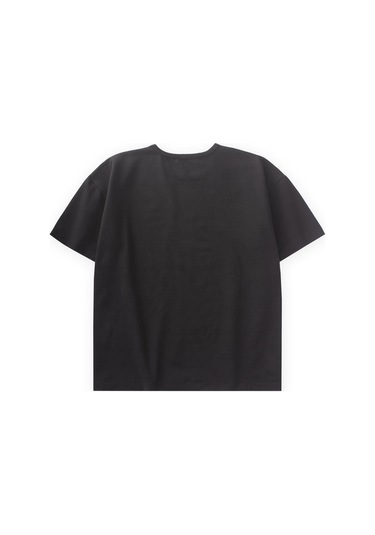 Cigit Dıscover Baskılı T-shırt 8-12 Yaş Siyah SIYAH