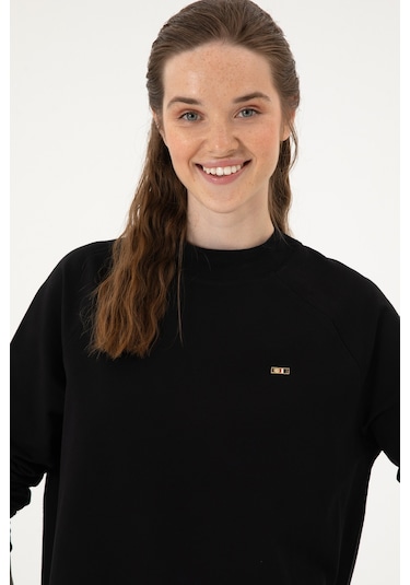 U.s. Polo Assn. Kadın Siyah Sweatshirt 50313610-vr046 Siyah