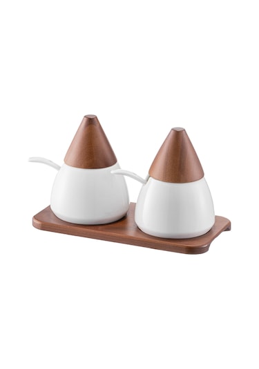 Emsan Tina 2'li Baharat Takımı Beyaz